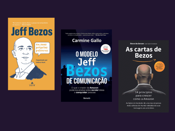 Top 4 livros que tem como inspiração o bilionário Jeff Bezos