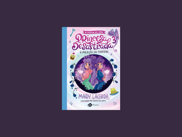 Livro ‘O diário de uma princesa desastrada 3’ por Maidy Lacerda