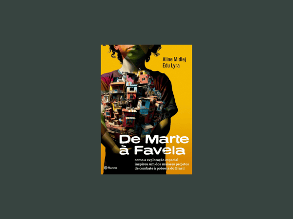 De Marte à favela escrito por Aline Midlej #ilovelivros https://www.ilovelivros.com/