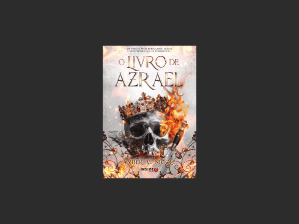 O livro de Azrael escrito por Amber V. Nicole #ilovelivros https://www.ilovelivros.com/