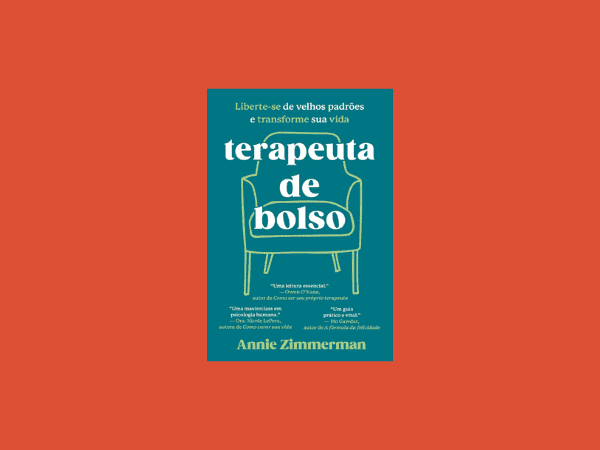 Terapeuta de bolso escrito por Annie Zimmerman #ilovelivros https://www.ilovelivros.com/