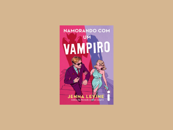 Namorando com um vampiro escrito por Jenna Levine #ilovelivros https://www.ilovelivros.com/